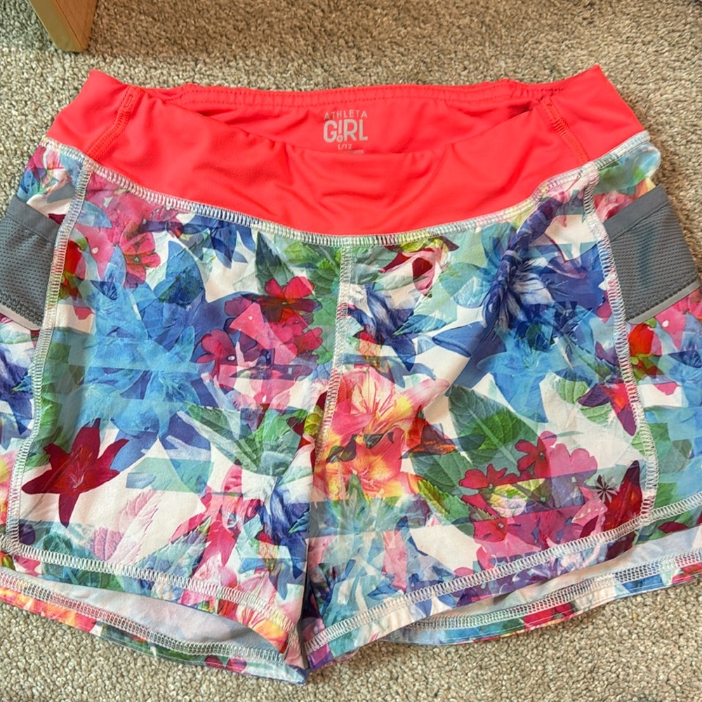 Athleta girl shorts size 12